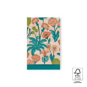cadeauzakje flowers vintage