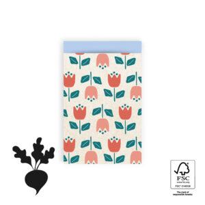 cadeauzakje tulpen
